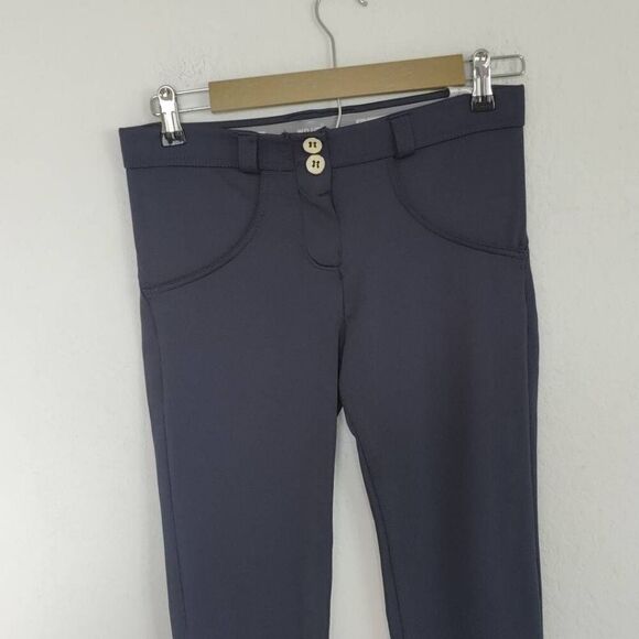 Freddy Wr.Up Fashion Low Rise Full Length Pants- Womens- Size 4- Navy Blue - Picture 2 of 12